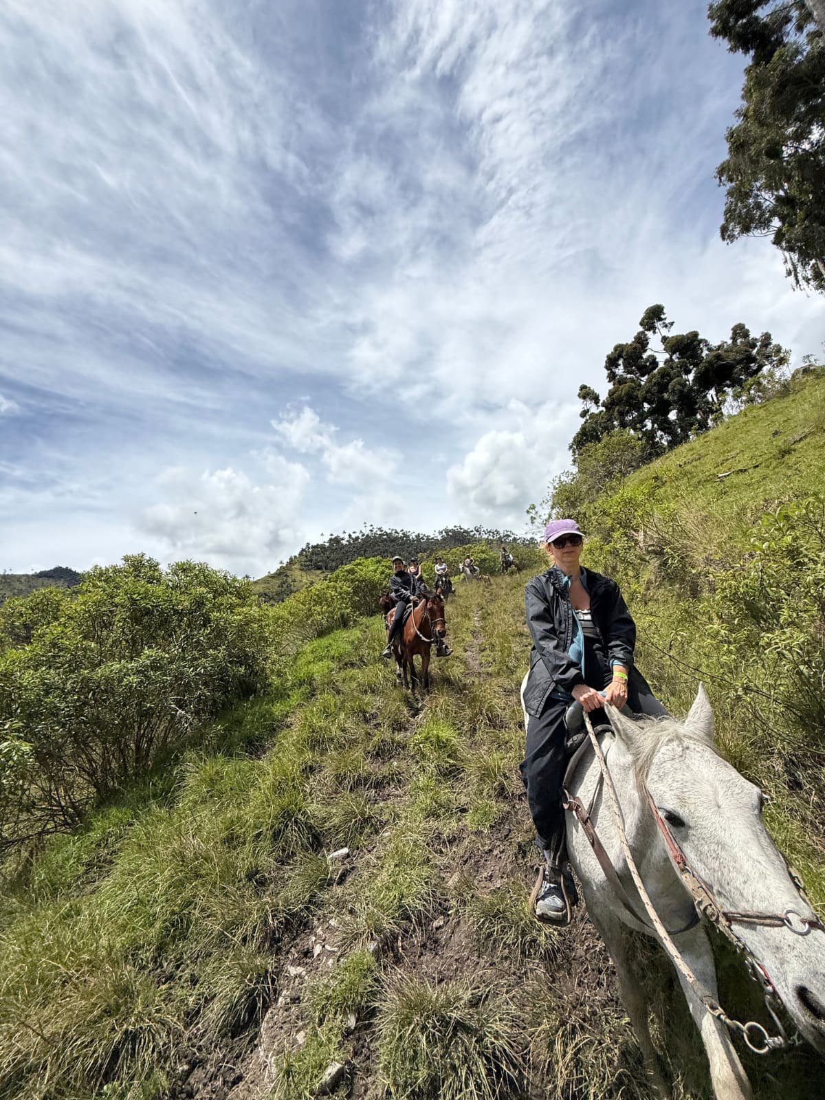 Cabalgata la Carbonera Tolima desde Salento