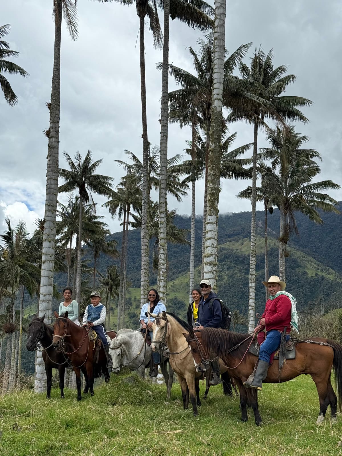 Cabalgata la Carbonera Tolima desde Salento