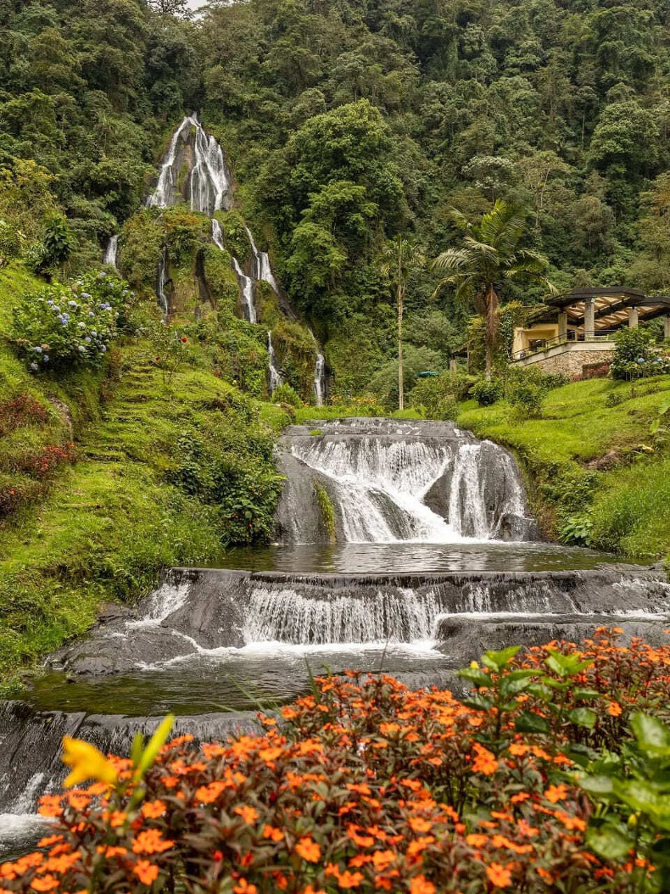 Termales Santa Rosa de Cabal | Balneario Termal con Cascada